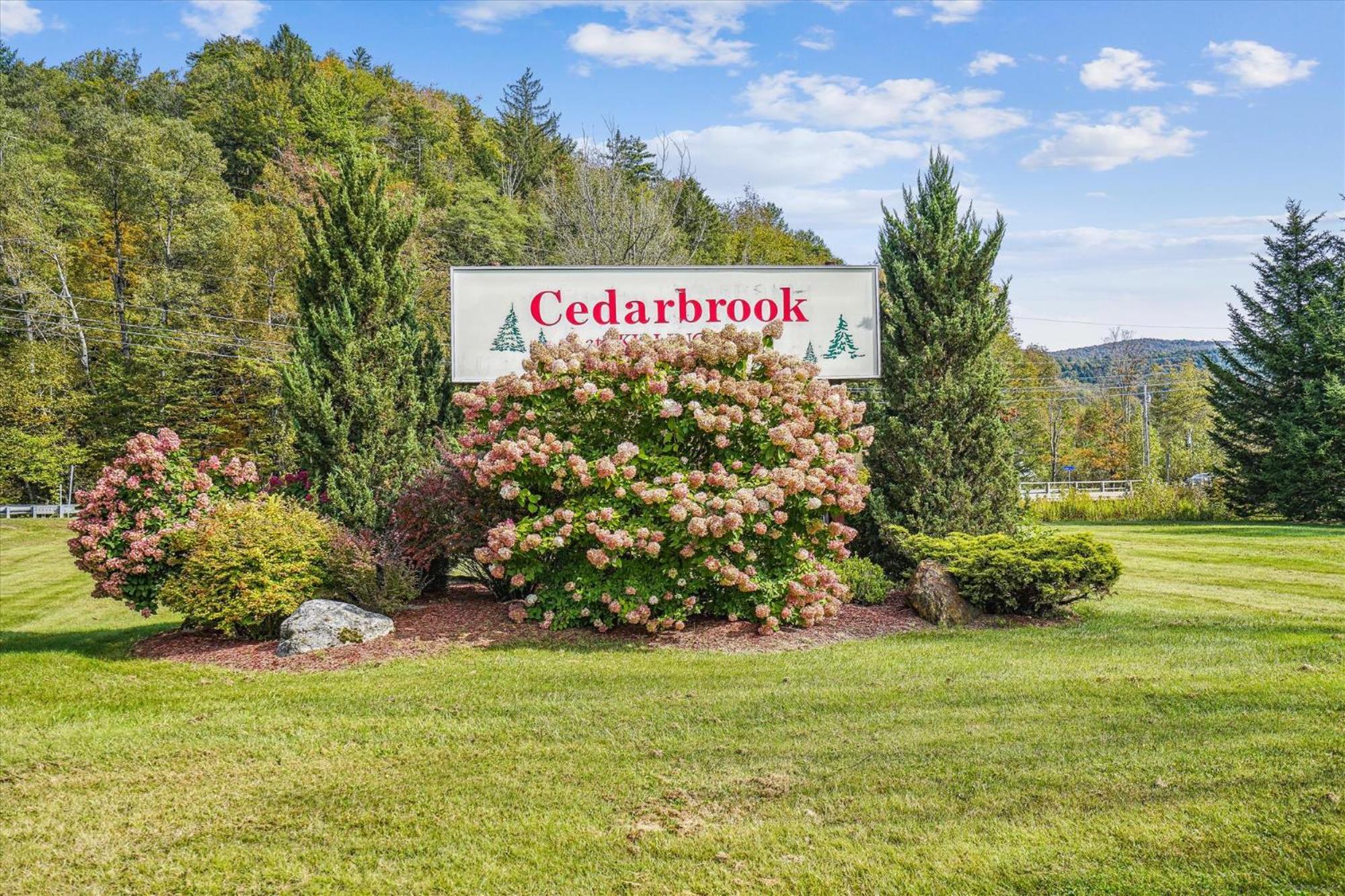 Cedarbrook Queen Studio 110 Killington Exteriör bild